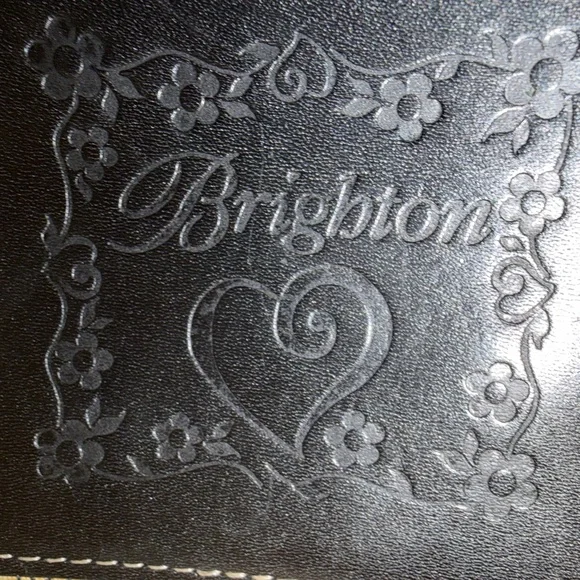 Vintage, black and Tan Brighton brand Woven Shoulder Bag - Picture 15 of 15